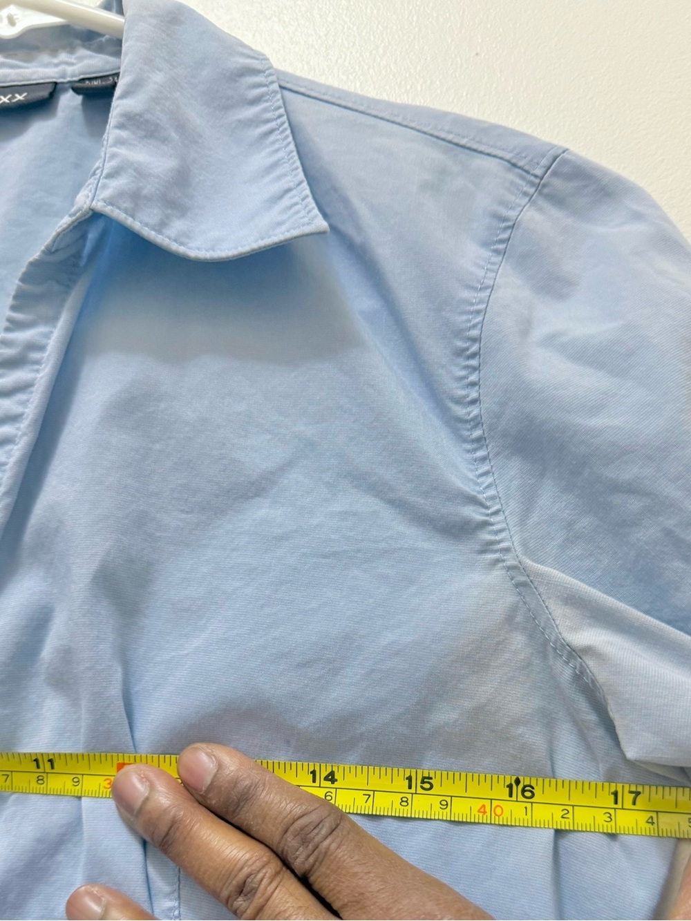 Mexx Light Blue Collared Shirt - Picture 4 of 9